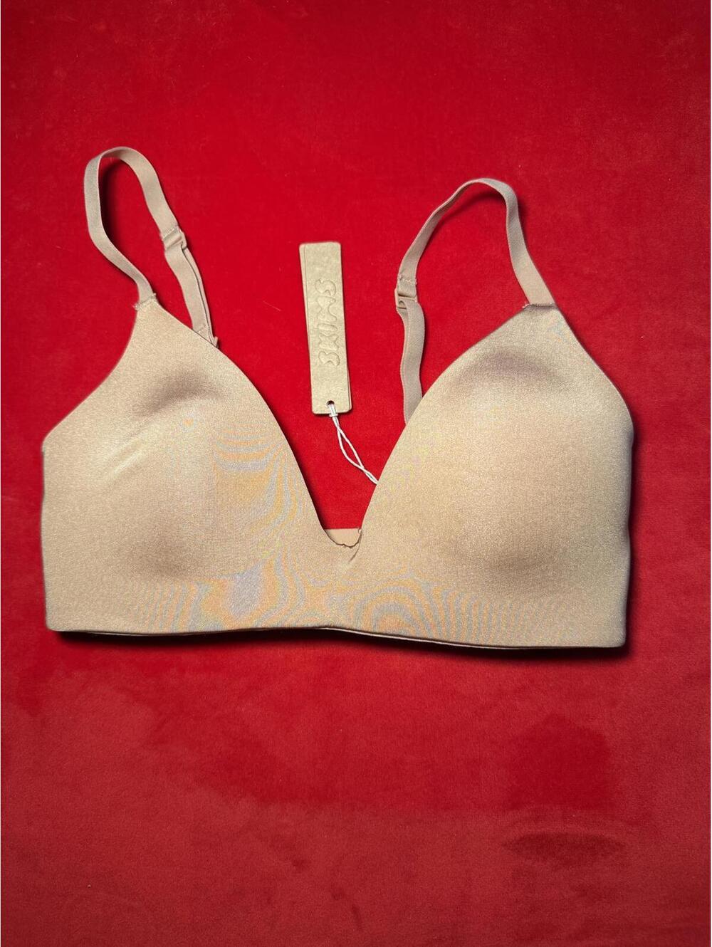 Skims Wireless Form T Shirt Bra Color Ochre Size 30C